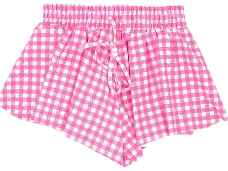 Butterfly Short - Pink Gingham Online