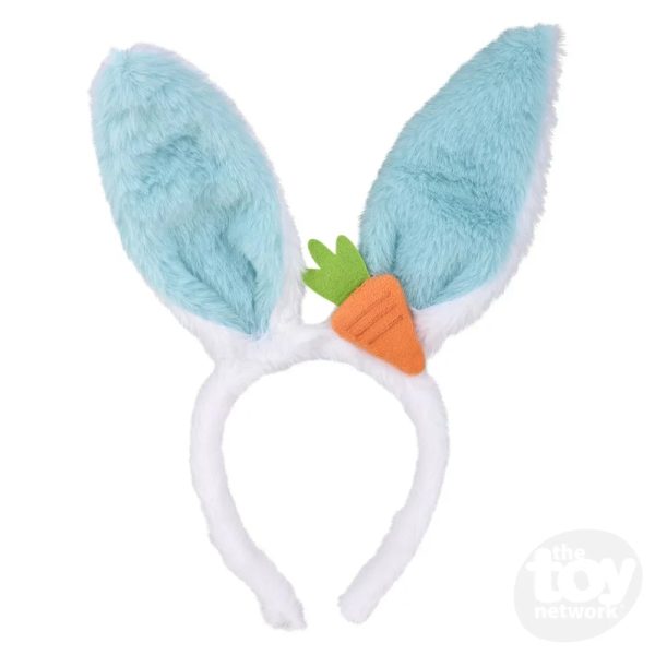 Plush Bunny Ears With Carrot Online now