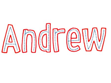 Andrew Two Tone Font Hot on Sale