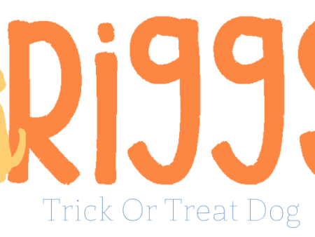 Trick Or Treat Dog Monogram For Sale