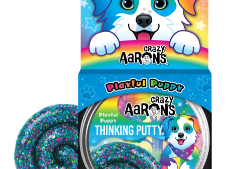 Playful Puppy Thinking Putty Online