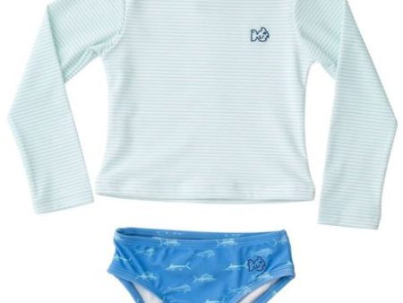 *PRE-ORDER* Reef Rashguard Swim Set - Waterspout Stripe Supply