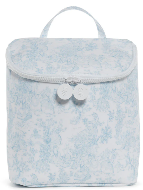 Blue Bunny Toile Take Away Lunch Bag Sale