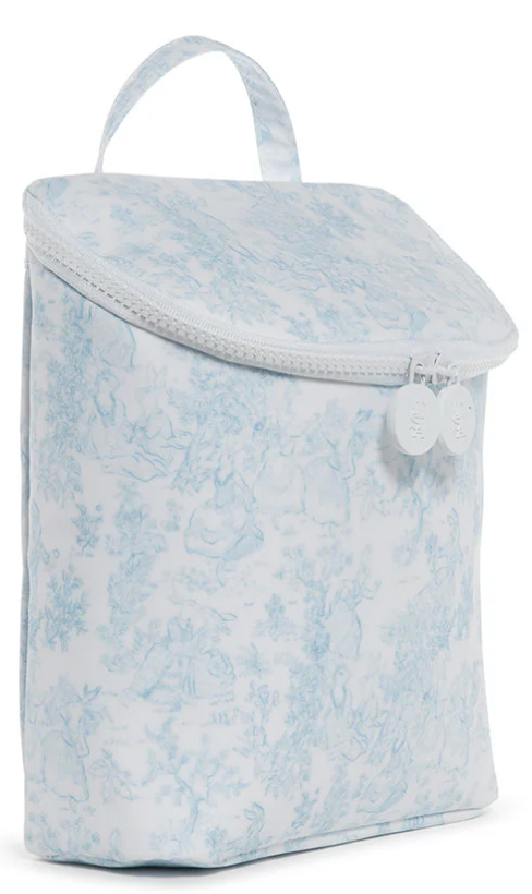 Blue Bunny Toile Take Away Lunch Bag Sale