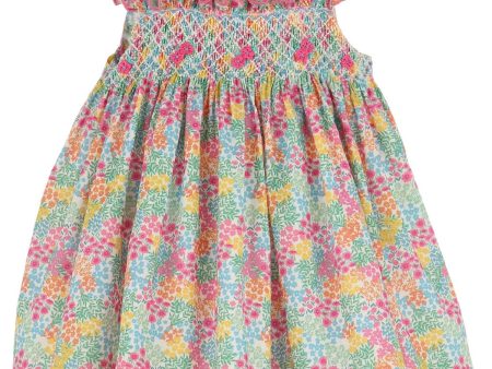 Floral Jamboree Smock Dress on Sale