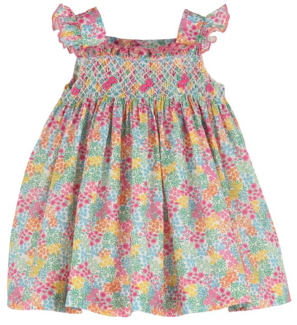 Floral Jamboree Smock Dress on Sale