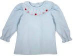 Heart Scalloped Blouse Discount