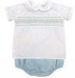 Pastel Smocked Diaper Set Online now