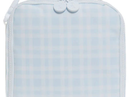 Blue Pimlico Plaid Insulated Lunch Box Sale