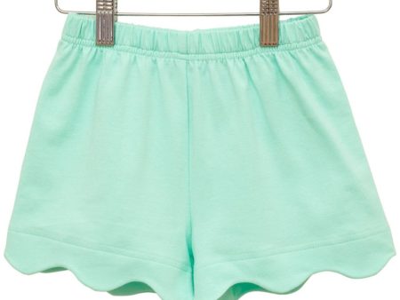 Scalloped Shorts- Mint on Sale