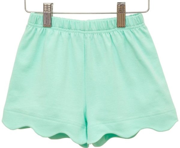 Scalloped Shorts- Mint on Sale