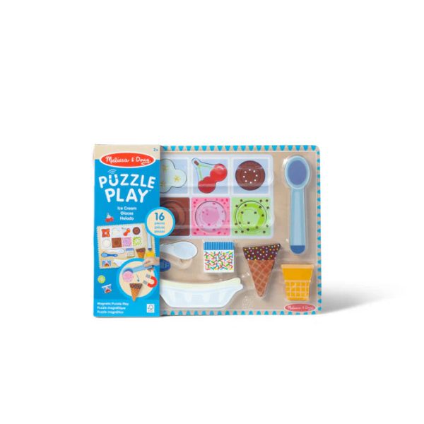 Magnetic Ice Cream Puzzle & Play Set For Cheap