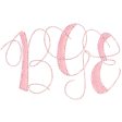 Maggie Outline Monogram Cheap