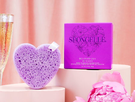 *PRE-ORDER* Beloved Lily Valentine s Day Heart Buffer Spongelle For Sale