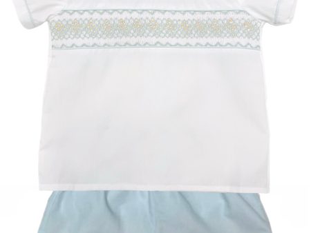 Pastel Smocked Short Set Discount