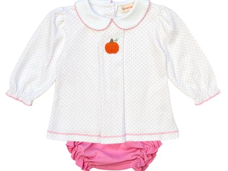 Crochet Pumpkin Girls Bloomer Set Cheap