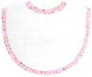 Pink Multi Dot Pique Bib Online