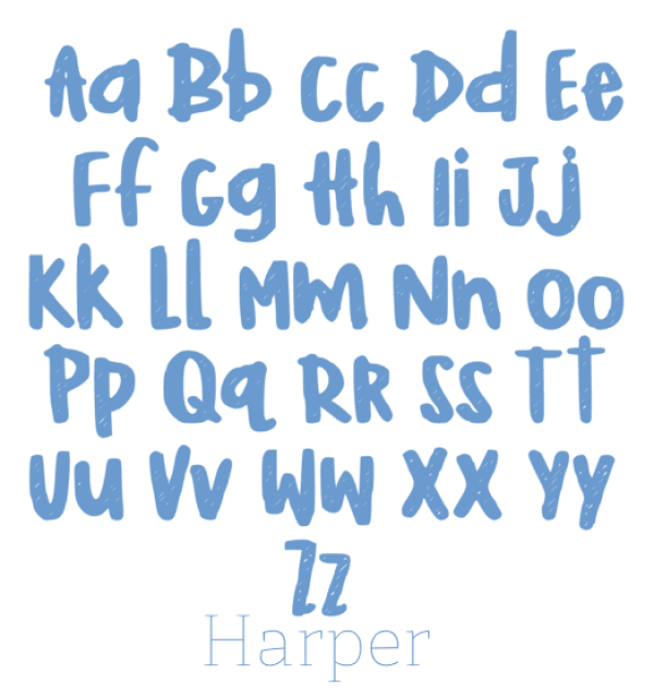 Harper Font Supply