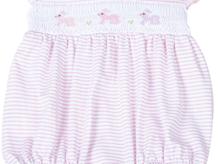 Hoppity Hop Classics Smocked Flutters Bubble - Pink Discount