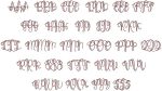 Maggie Outline Monogram Cheap