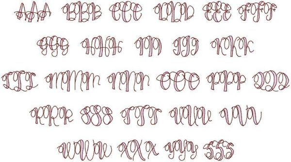 Maggie Outline Monogram Cheap