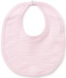 Pink Simple Stripes Bib For Discount