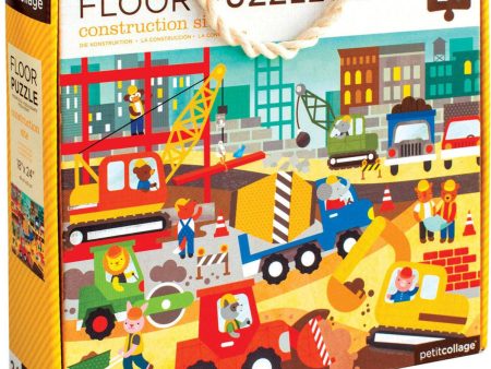 Construction Site 24-Piece Floor Puzzle Online Sale