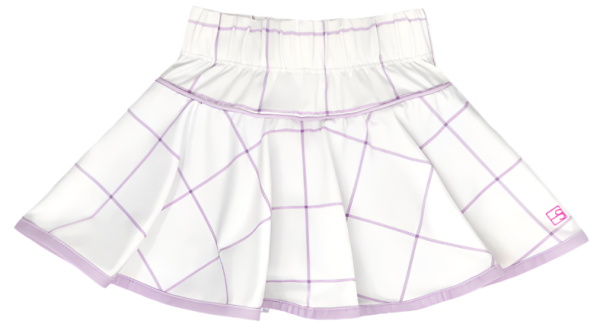 *PRE-ORDER* Quinn Skort - Pure Coconut Willington Windowpane For Sale