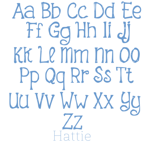 Hattie Font Sale