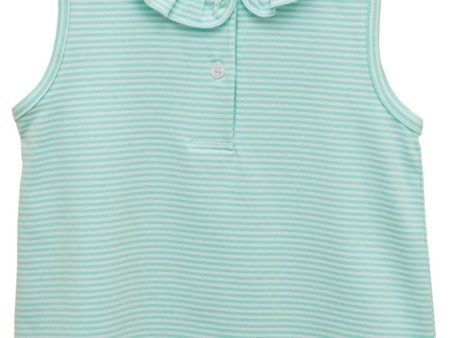 Nora Tank- Mint Stripe Online Hot Sale