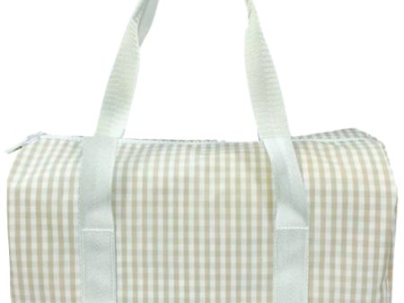 Khaki Gingham Mini Packer Online