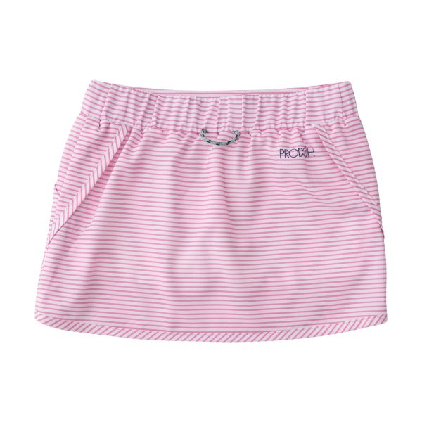 *PRE-ORDER* Carolina Catch Skort - Fuchsia Pink Stripe Online Hot Sale