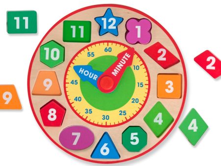 Shape Sorting Clock on Sale