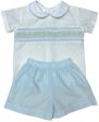 Pastel Smocked Short Set Discount