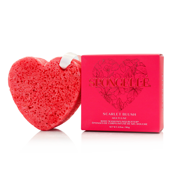 *PRE-ORDER* Scarlet Blush Valentine s Day Heart Buffer Spongelle Online Hot Sale