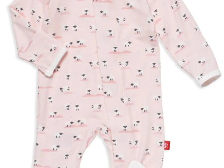 Pink Baa Baa Magnetic Footie Sale