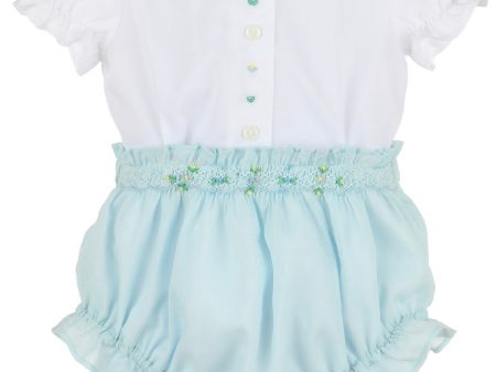 *PRE-ORDER* Classic Diamond Smocked Button On Bubble Online now