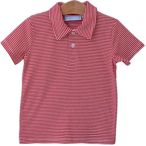 Henry Polo- Red Stripe Online now