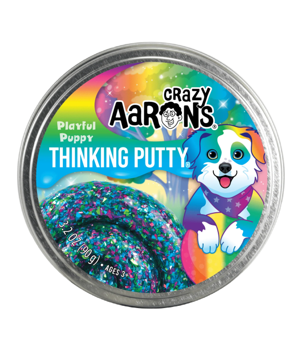 Playful Puppy Thinking Putty Online