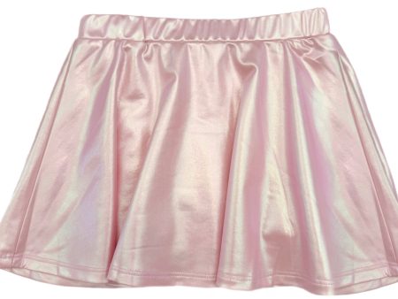 Metallic Skirt - Pink For Sale