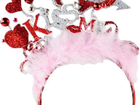 Kiss Me Valentine Headband Fashion