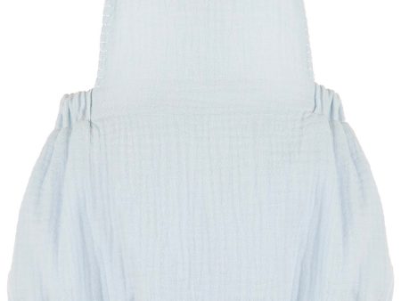 Cuddle Cotton Vintage Overall - Blue For Cheap