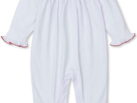 Holiday Medley Smocked Footie - Santa Discount