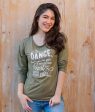 Covet Dance - Heart and Soul Long Sleeve Tee - Adult (HAS-LST) - Olive Green Cheap