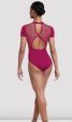 Bloch - Gia Open Back Leotard - Adult (L5272) - Magenta Hot on Sale