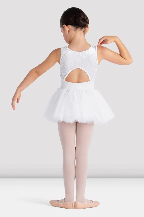 *Bloch - Callie Tank Tutu Dress - Child (CL5635) - White For Discount