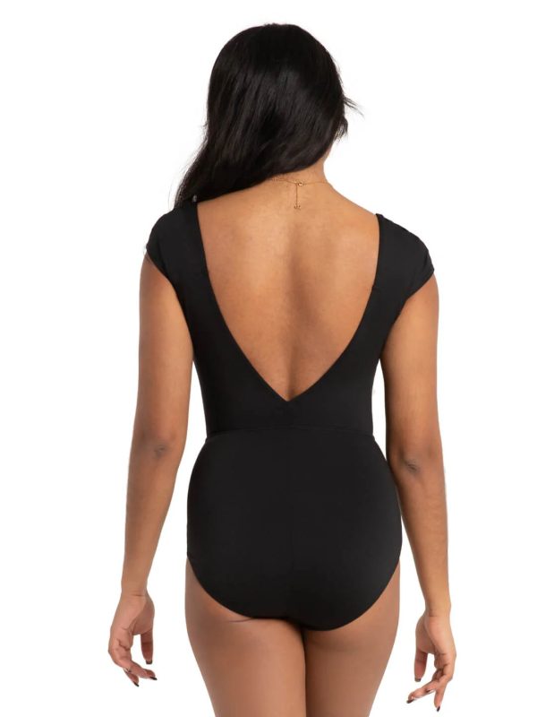 Capezio - C Est La Vie Jolie Leotard - Adult (12152W) - Black Cheap