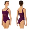 Bloch - Chloe Sweetheart Wide Camisole Leotard - Adult (L1297) - Boysonberry Sale