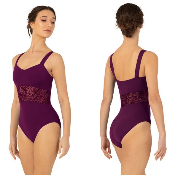 Bloch - Chloe Sweetheart Wide Camisole Leotard - Adult (L1297) - Boysonberry Sale