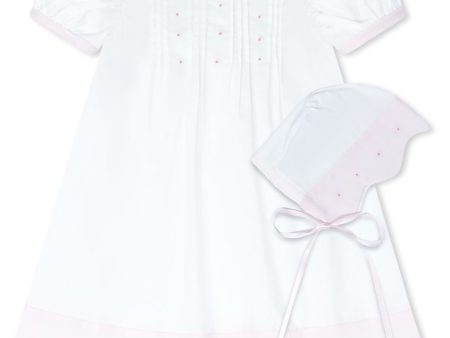 *PRE-ORDER* 1956 Daygown Set - White Pink Hot on Sale